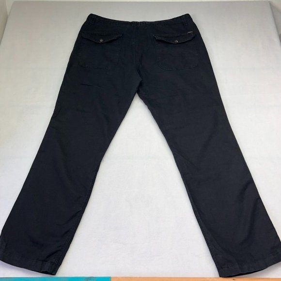 LE 31 By Simons Coupe Sydney Fit Comfort-waist Cotton and Linen Mens Pant 38-32L - Picture 8 of 12